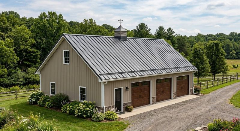 Pole Barn Roof Repair in North Royalton, OH