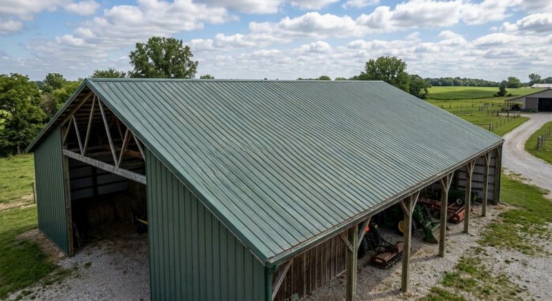 Pole Barn Roof Repair in Wadsworth, OH