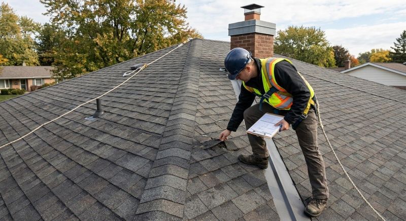 Roof Damage Inspection in Broadview Heights, OH
