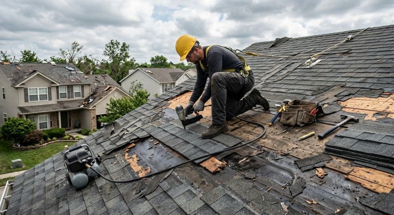 Roof Damage Repair in Rootstown, OH
