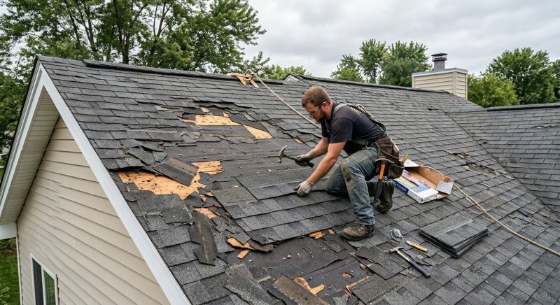 Roof Damage Repair in Rootstown, OH