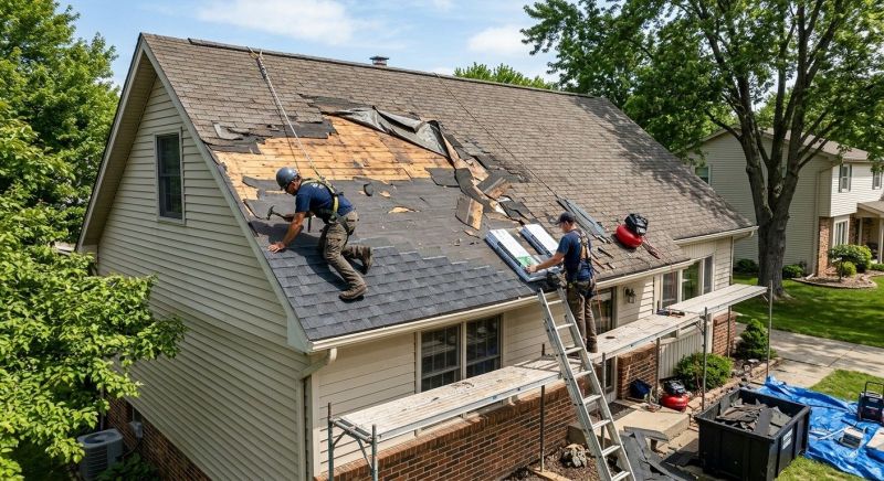 Roof Damage Repair in Wadsworth, OH
