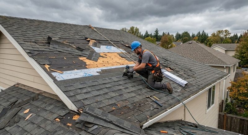 Roof Damage Repair in Wayne County, OH