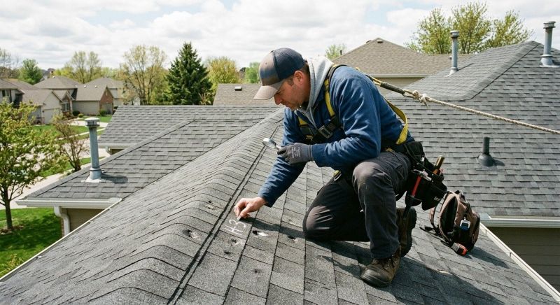 Roof Hail Inspection in Summit County, OH