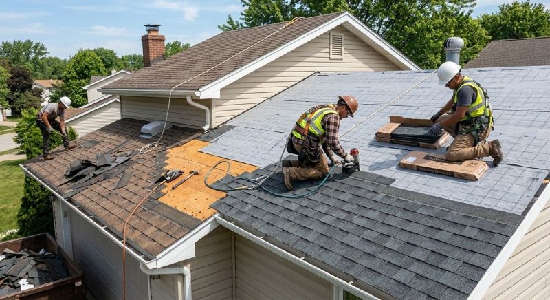 Roof Shingle Replacement in Summit County, OH