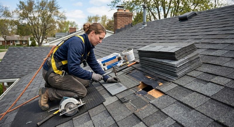 Roof Shingles Repair in Summit County, OH