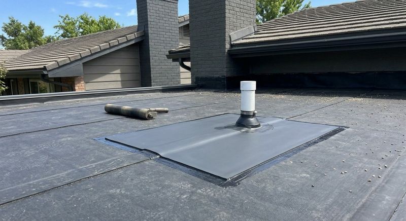 Rubber Roof Repair in Brecksville, OH