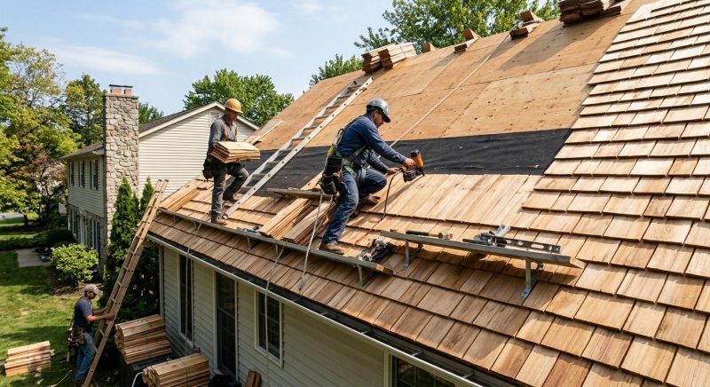 Shake Roof Replacement in Portage County, OH