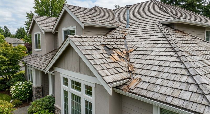 Shake Shingle Repair in Cuyahoga Falls, OH
