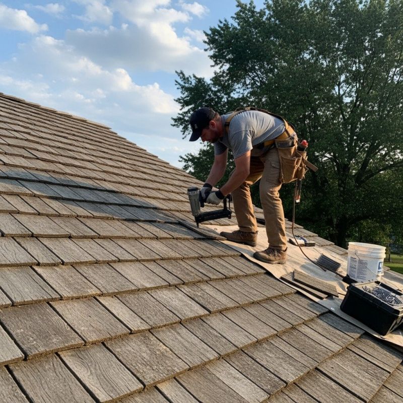 Shake Shingle Repair in North Canton, OH