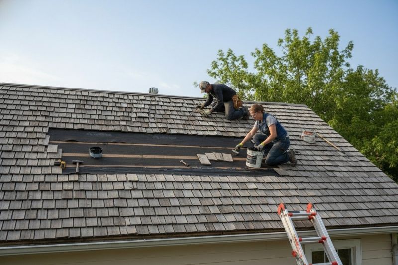 Shake Shingle Repair in Richfield, OH