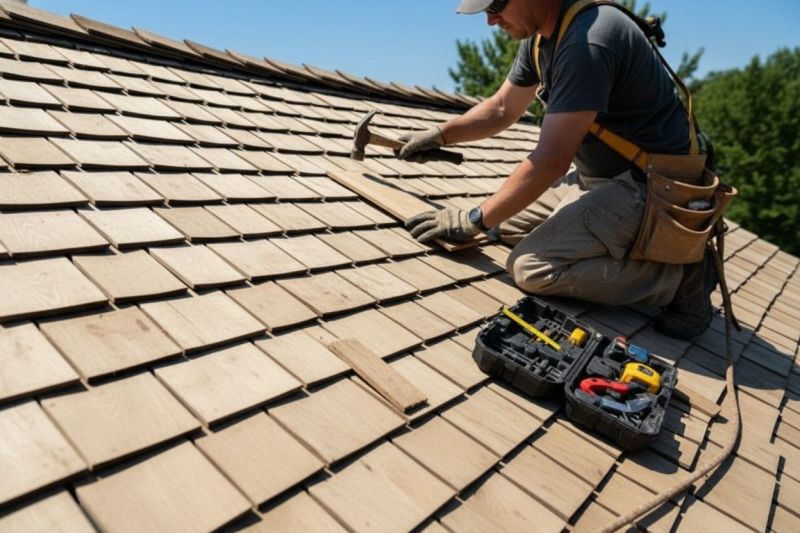 Shake Shingle Repair in Rittman, OH