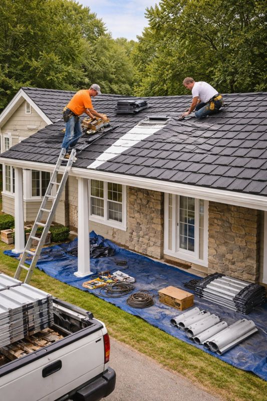 Sheet Roofing Installation in Strongsville, OH