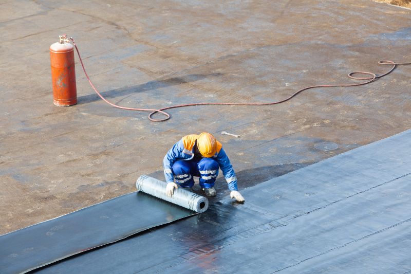 Single Ply Roof Installation in Kent, OH