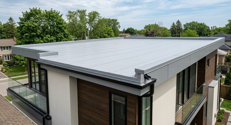 Single Ply Roof Replacement in Hartville, OH