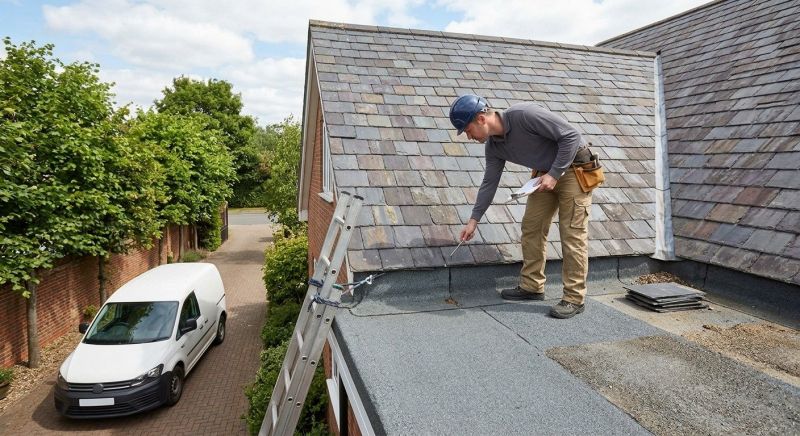 Slate Roof Inspection in Summit County, OH
