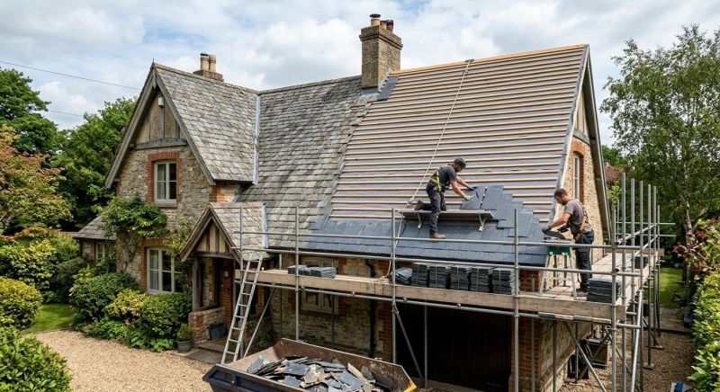 Slate Roof Replacement in Canton, OH