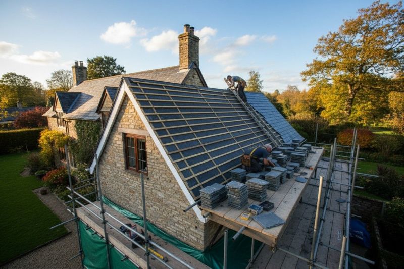 Slate Roof Replacement in Kent, OH