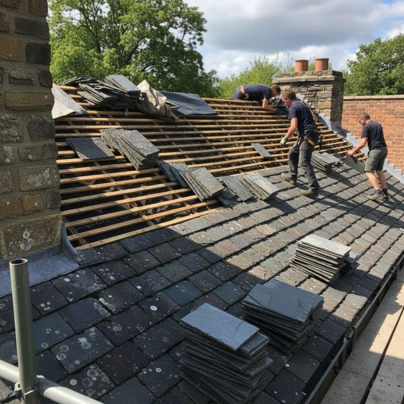 Slate Roof Replacement in Tallmadge, OH