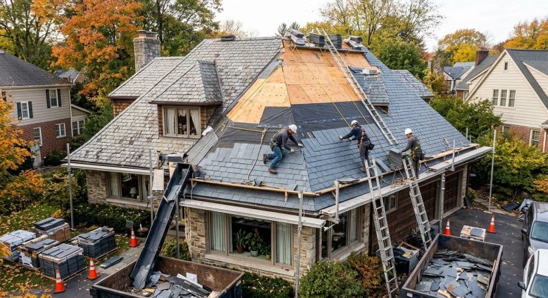 Slate Shingles Repair in Canton, OH