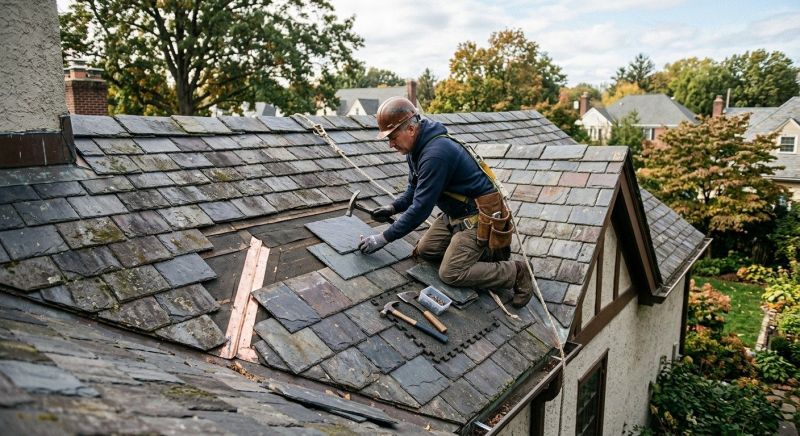 Slate Shingles Repair in Massillon, OH