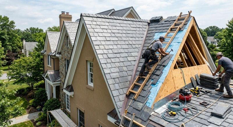 Slate Shingles Repair in Twinsburg, OH