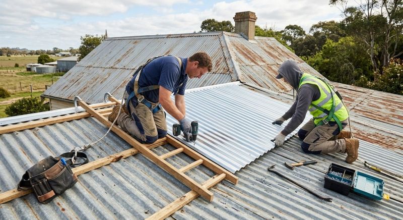 Steel Roof Repair in Summit County, OH