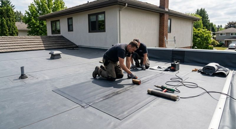 Synthetic Roof Repair in Summit County, OH