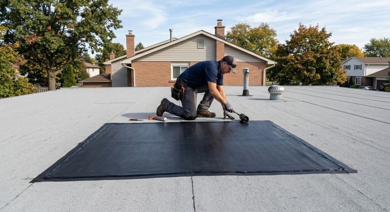 Synthetic Roof Repair in Summit County, OH