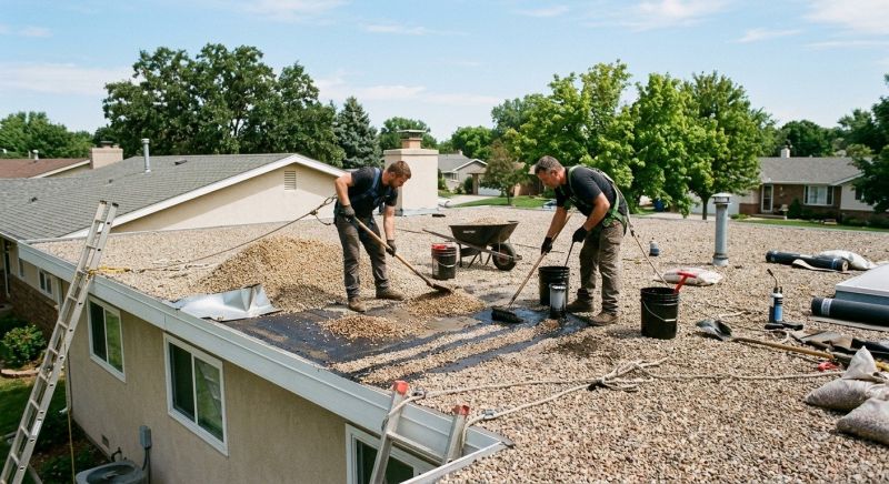 Tar And Gravel Roof Repair in Canal Fulton, OH