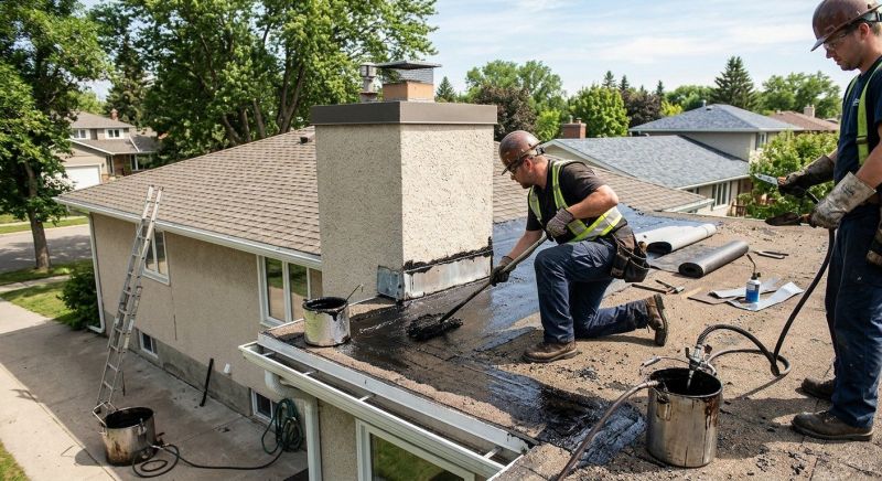 Tar And Gravel Roof Repair in Canal Fulton, OH