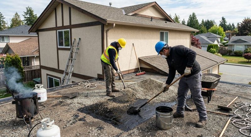 Tar And Gravel Roof Repair in Northfield, OH