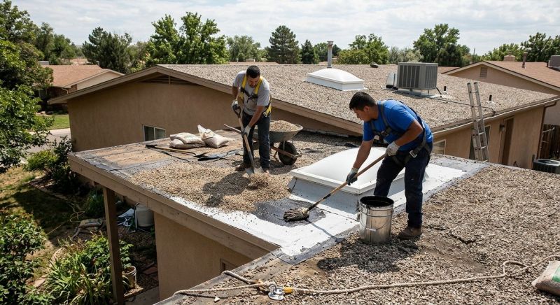 Tar And Gravel Roof Repair in Rittman, OH