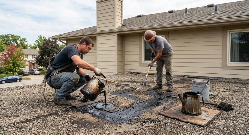 Tar And Gravel Roof Repair in Strongsville, OH