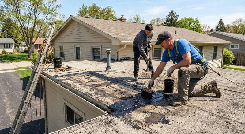 Tar And Gravel Roof Repair in Wooster, OH