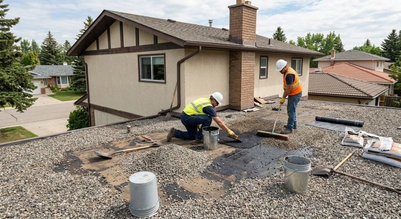 Tar Roof Repair in Brecksville, OH