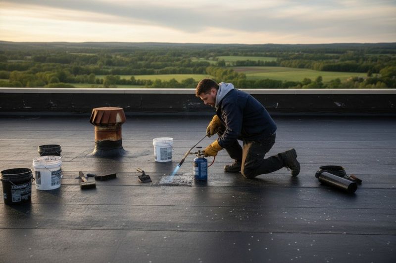 Tar Roof Repair in Summit County, OH