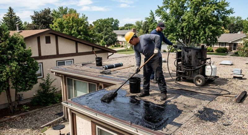 Tar Roof Repair in Rootstown, OH