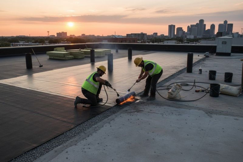 Tar Roof Replacement in Akron, OH