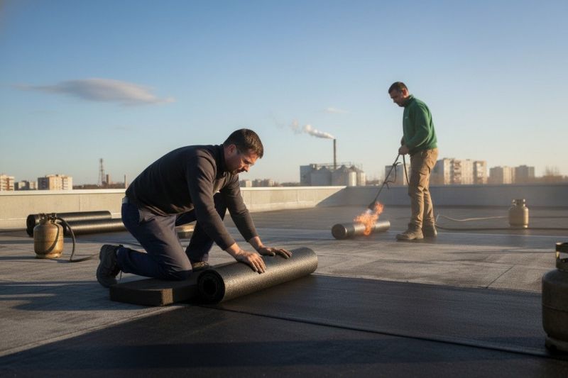 Tar Roof Replacement in Akron, OH