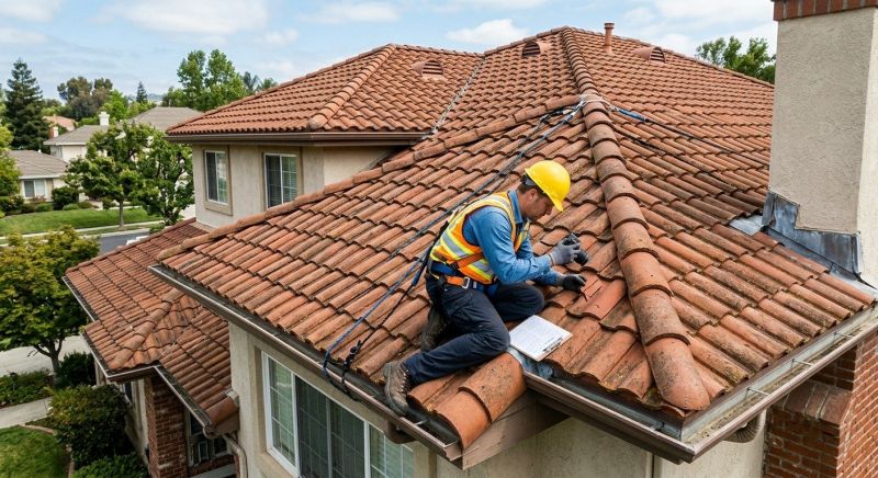 Tile Roof Inspection in Summit County, OH