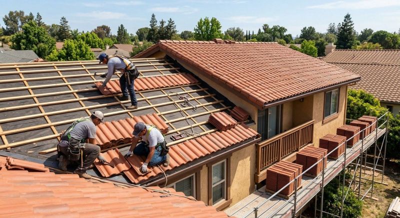 Tile Roof Installation in Ravenna, OH