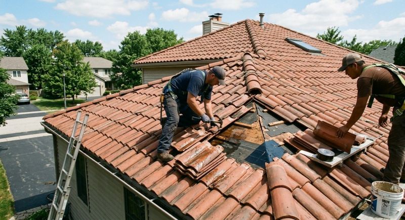 Tile Roof Repair in North Canton, OH