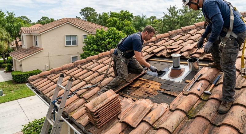 Tile Roof Repair in Tallmadge, OH