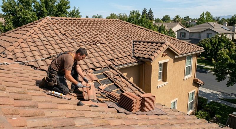 Tile Roof Repair in Wayne County, OH