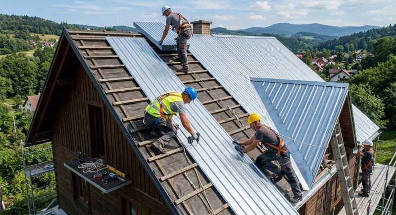 Tin Roof Installation in Summit County, OH