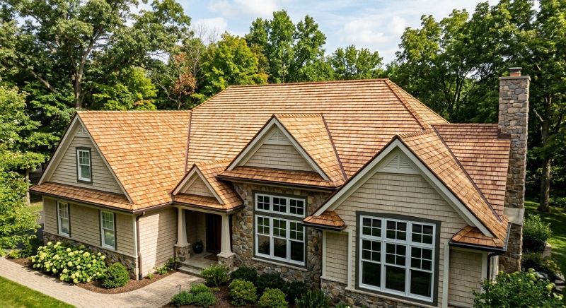Wood Roofing Installation in Akron, OH