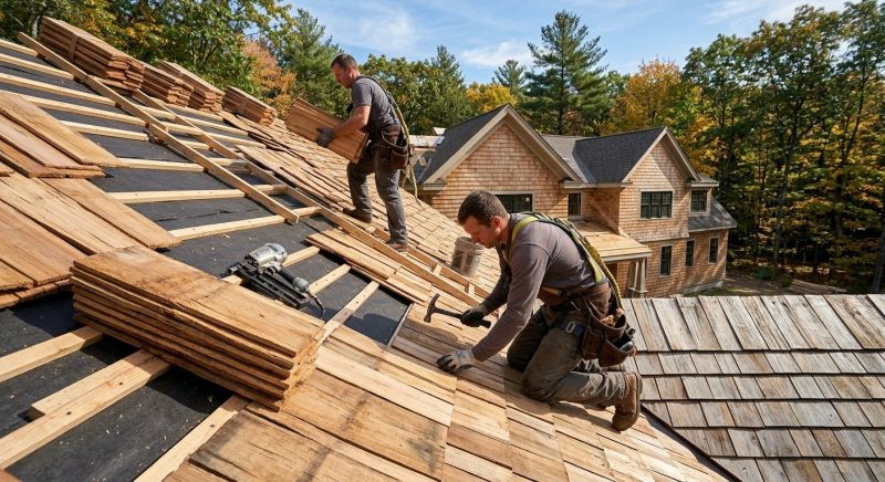 Wood Roofing Installation in North Royalton, OH