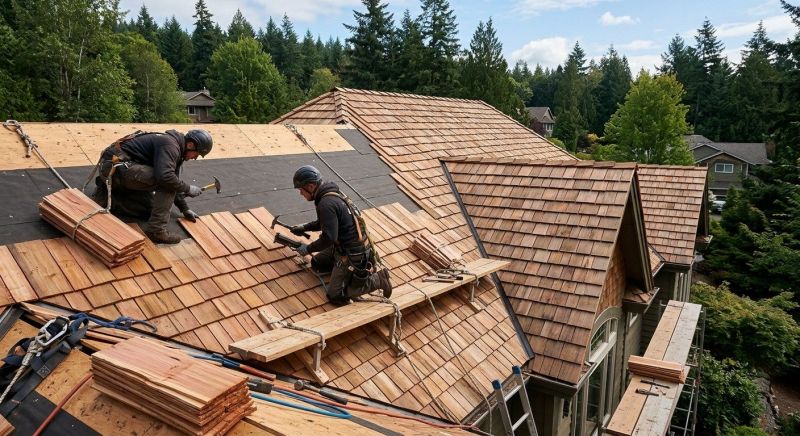 Wood Roofing Installation in Rittman, OH