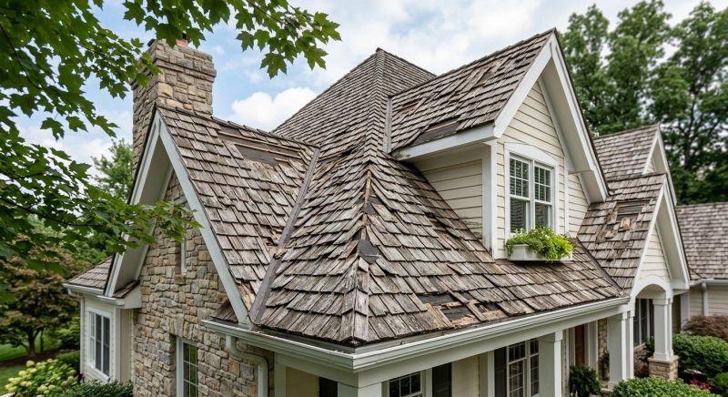 Wood Shake Roof Repair in Louisville, OH